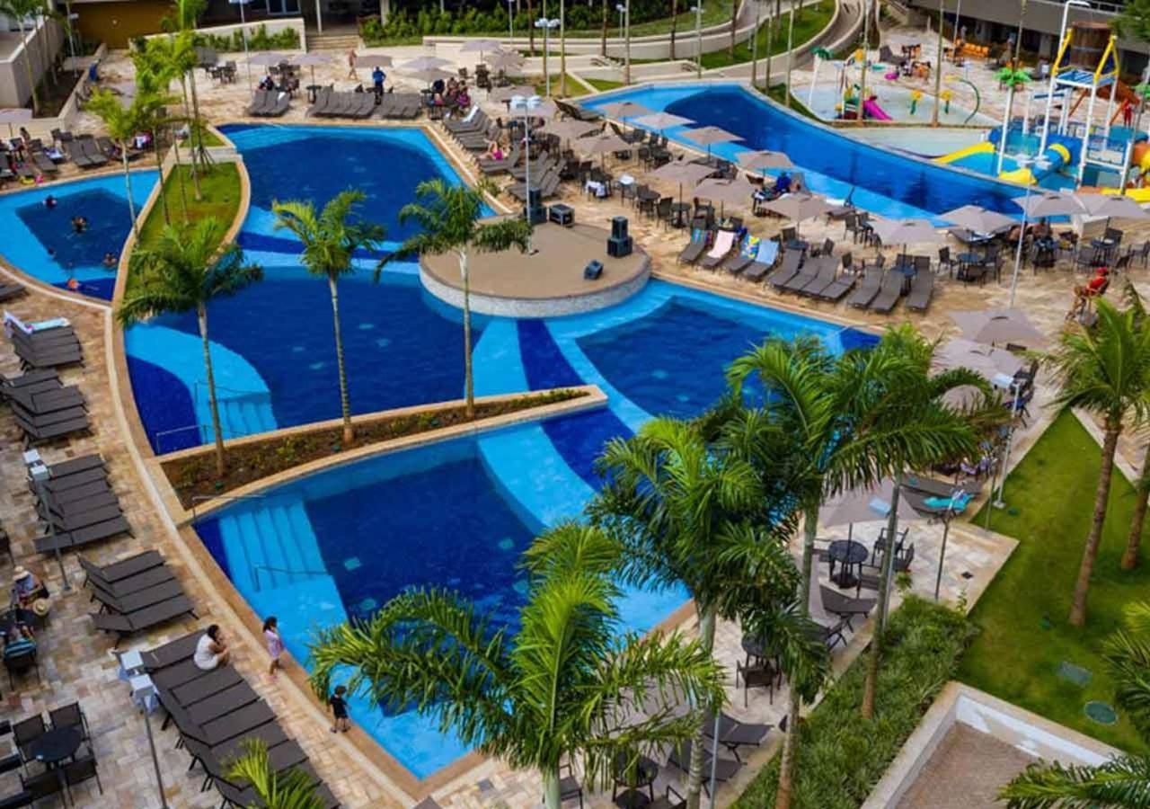 Enjoy Solar das Aguas Park Resort Olimpia Bagian luar foto Aerial view of the resort