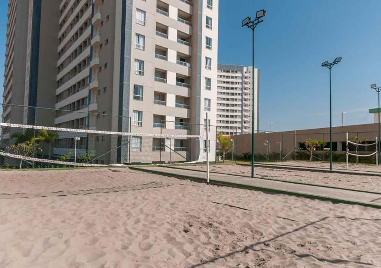 Enjoy Solar das Aguas Park Resort Olimpia Bagian luar foto The beach volleyball court at the complex