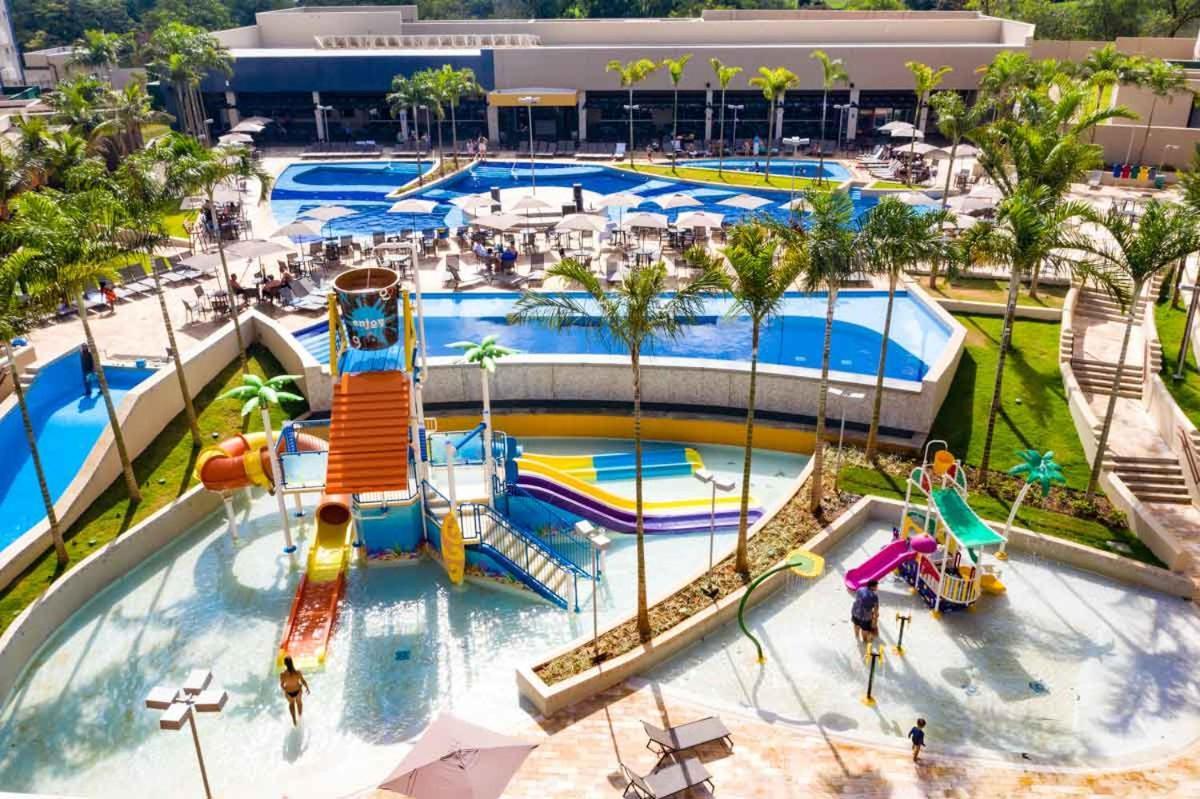 Enjoy Solar das Aguas Park Resort Olimpia Bagian luar foto Aerial view of Splash Island