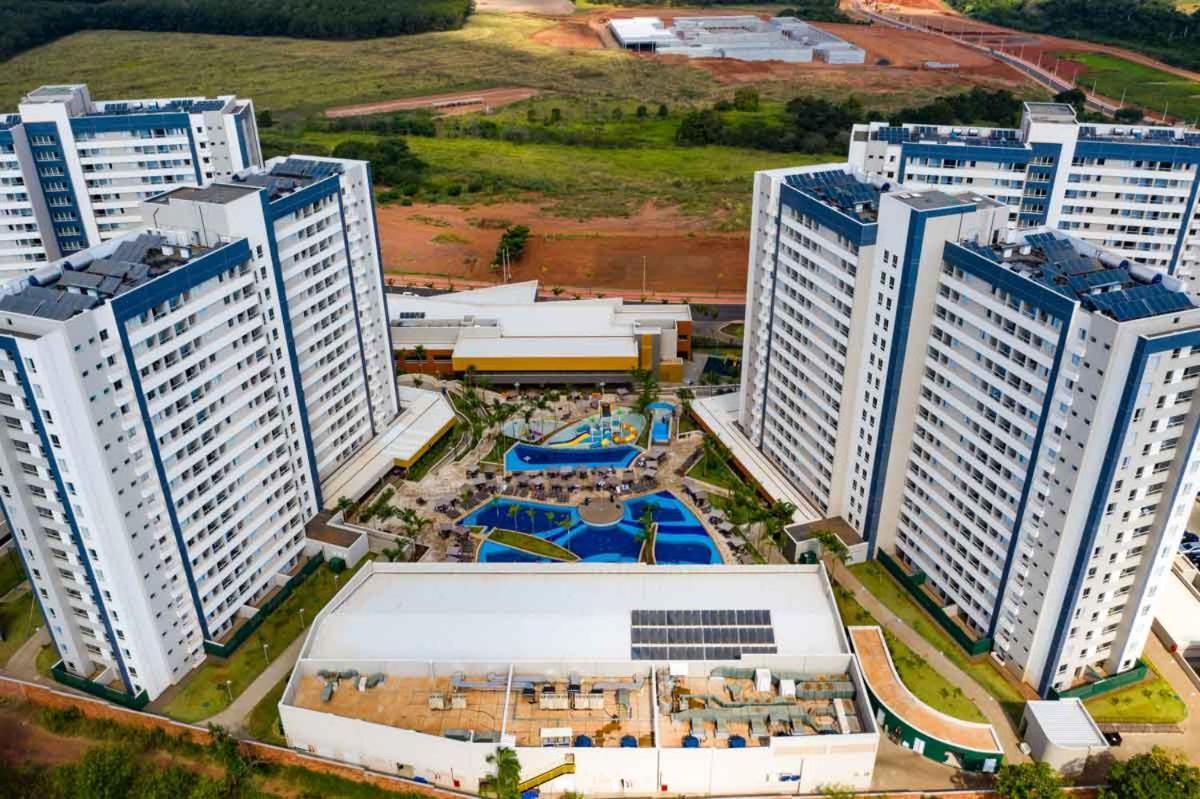 Enjoy Solar das Aguas Park Resort Olimpia Bagian luar foto Aerial view of the complex